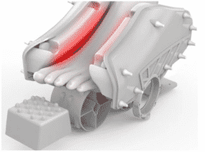 quantico foot massager kneading pads